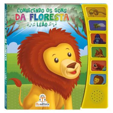 Imagem de Livro - Conhecendo os sons da floresta: Leão