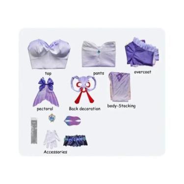 Imagem de Peruca De Cosplay Kokomi Sangonomiya Genshin Impact Estilo Chinês Anim