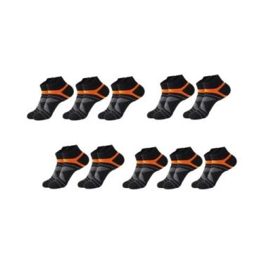 Imagem de Meias Masculinas De Algodão Respirável Para O Verão, Casuais, Para Ati