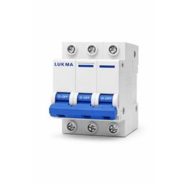 Imagem de Disjuntor Tripolar 3P Curva C 10A 16A 20A 25A 32A 40A 50A 63A 70A 80A 