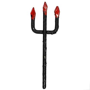Imagem de Tridente de Exu Ferramenta Assentamento Ritual Religioso 10cm - Rei Do