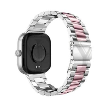 Imagem de Pulseira De Aço Inoxidável Redmi Watch 4 Para Xiaomi Mi Band 8 pro Sma