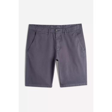Imagem de Bermuda Chino Sarja Strech Cinza Escuro-Masculino
