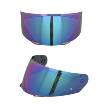 Imagem de Lente De Substituição Colorida Anti-UV Para Capacete De Moto HJC HJ-33