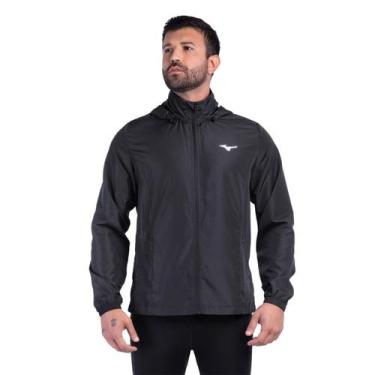 Imagem de Jaqueta Mizuno Focus Masculina, Preto, GG