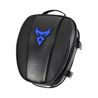 Imagem de Bolsa De Tanque De Motocicleta Em Fibra De Carbono, Bolsa Traseira Par