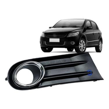 Imagem de Moldura Grade Farol Milha Crom Gol Voyage Saveiro G5 2009 2010 2011 20