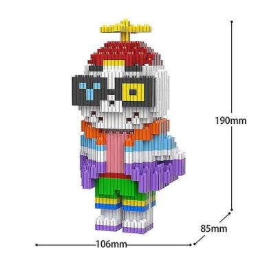 Imagem de Blocos de construção Undertale Figure Ink! sans para crianças de 7 a 1