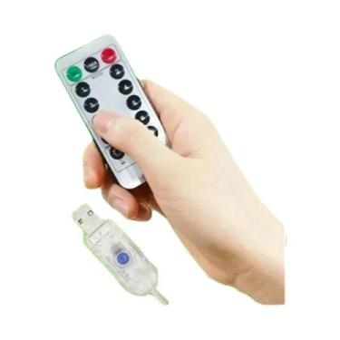 Imagem de Luzes De Fada LED Para Casamento Ao Ar Livre, 8 Modos, Cortina USB, De