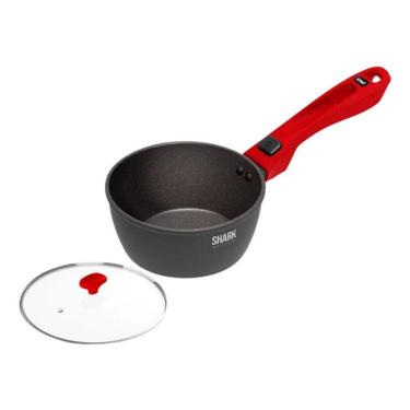 Imagem de Panela Polishop Ichef Ultra Shark Series 16cm Com Tampa Vermelho