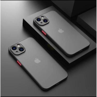 Imagem de Capa Capinha Translucida Anti Impacto Para iPhone 11/12/13/14/15/16/PR