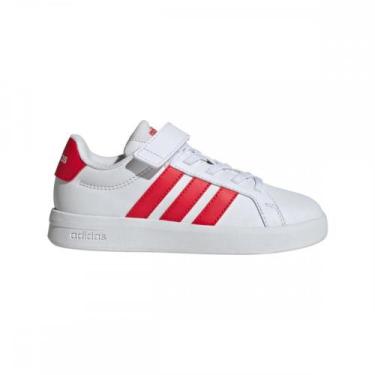 Imagem de Tenis Adidas Grand Court 30 El C JS4872 Infantil, Branco, 30