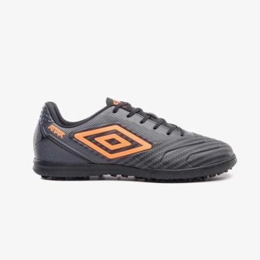 Imagem de Chuteira Society Umbro Attak III - Preto/Grafite-Masculino