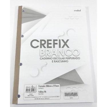 Imagem de Refil de fichário Credeal crefix 96fls 200 x 275mm (720991)
