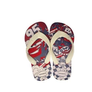 Imagem de Chinelo Havaianas Infantil Meninos Personagens Kids Disney, Vermelho, 