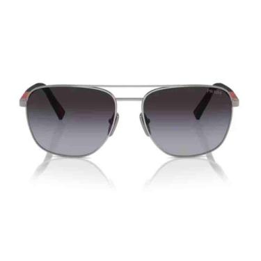 Imagem de Óculos de Sol Prada Cinza Masculino 0PS 54ZS