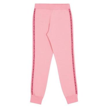 Imagem de Calça Moletom Infantil Menina Pulla Bulla Ref. 47413, Rosa, 10