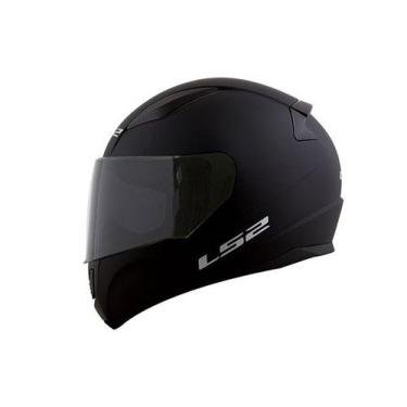 Imagem de Capacete LS2 FF358 Monocolor Matte Preto Fosco, Preto, 60