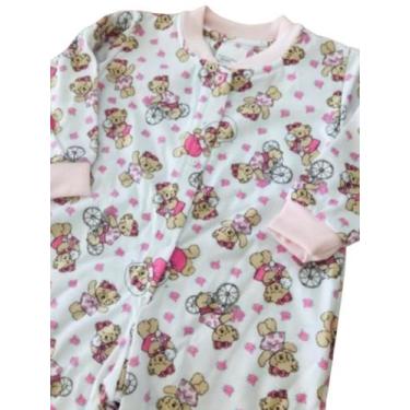 Imagem de Macacão pijama infantil inverno 100% algodão flanelado - Xameguinho, R