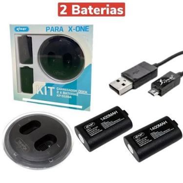 Imagem de Base Carregador Dock 2 Baterias Para Controle Xbox-one KP-5128A - Knup