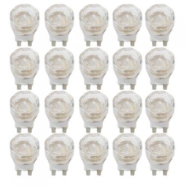 Imagem de Kit Lâmpada com Protetor para Forno de Embutir Fogatti 20 Peças 110V Branco