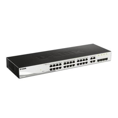 Imagem de Switch 28 Portas 10/100/1000 Gigabit Gerenciavel via Web DGS-1210-28 D