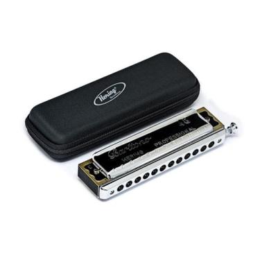 Imagem de Gaita hering deluxe cromatica 48 6148c