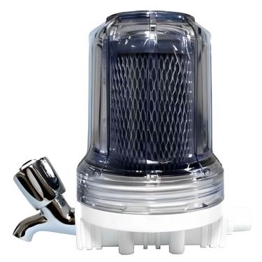 Imagem de Filtro Aquablock 5'' 010012 Purificação de Água Blister Uso Doméstico Transparente Aquaplus