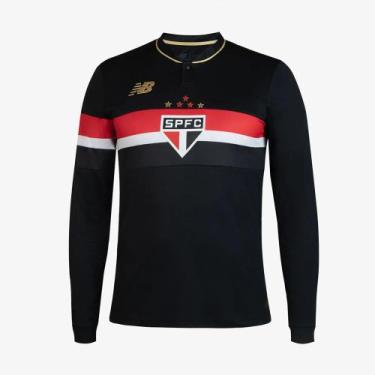 Imagem de Camisa Manga Longa São Paulo Comemorativa 25/26 Jogador New Balance Ma