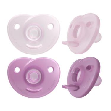 Imagem de Chupeta Soothie Dupla Rosa 4-6 meses SCF099/12 Philips Avent