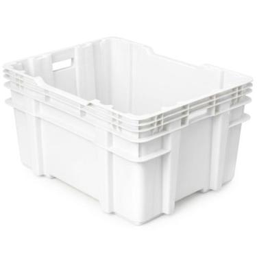 Imagem de Caixa Plastica 90L Branco - Imeca