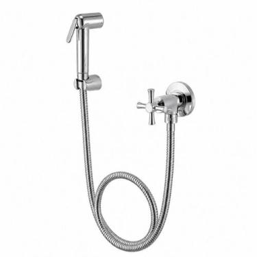 Imagem de Ducha Higiênica para Banheiro Tetra 26323 Meber - Meber Metais, Cromad