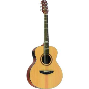 Imagem de Violão Strinberg SM200 NS Black Series Artístico Mini de Aço C/ Afinad