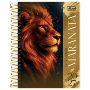 Imagem de Agenda espiral louvor m6 2027 7891027395377 - Tilibra, MARANATA