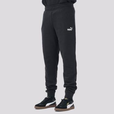 Imagem de Calça Puma ESS No. 1 Logo Preta e Branca, M
