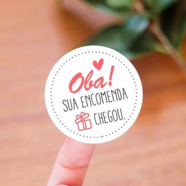 Imagem de 400 Adesivos Promocionais Personalizados 4x4 cm em Vinil - Firstweb gr