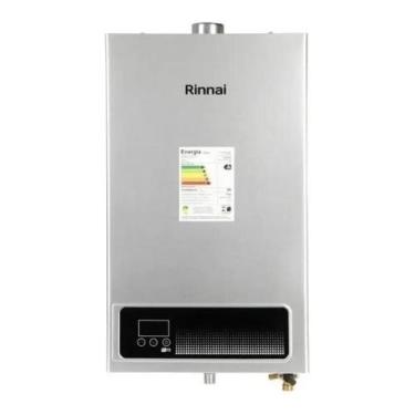 Imagem de Aquecedor a gás digital 15 lts rinnai e15 prata gn