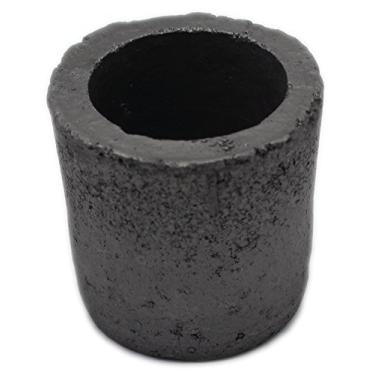 Imagem de Funshowcase Fundição Argila Grafite, Cadinhos de Copos, Fornalha de Fornalha para Melting Casting Refinador Ouro Prata Cobre Latão Alumínio Vidro 100 ml