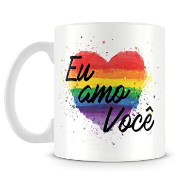 Imagem de Caneca Personalizada Eu Amo Você (com Nome)