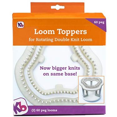 Imagem de Authentic Knitting Board KB8360 60 Peg Loom Toppers, use com rotação