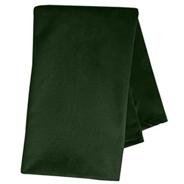 Imagem de Manta Xale Veludo Liso Sofá Decoração 1,32x2,10m (Verde)