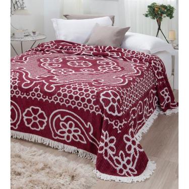 Imagem de Colcha Canelada P/ Cama Casal Chenille Jolitex 220x240cm Bruna