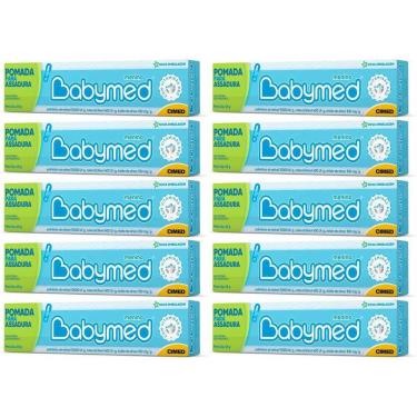 Imagem de Kit 10 Pomada Para Assaduras Babymed Menino Cimed