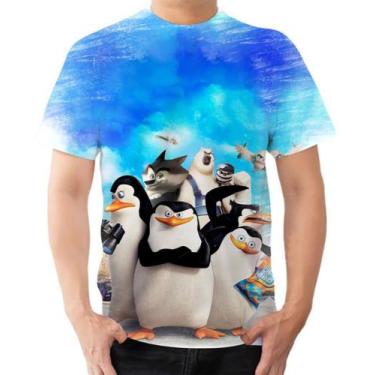 Imagem de Camisa Camiseta Personalizada Os Pinguins De Madagascar 3 - Estilo Kra