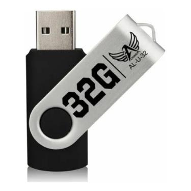 Imagem de Pendrive Original 32Gb Preto Ultra Velocidade Pc Notebook Musicas Arqu