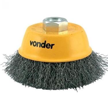 Imagem de Escova De Aço Tipo Copo Ondulada 4" - Vonder