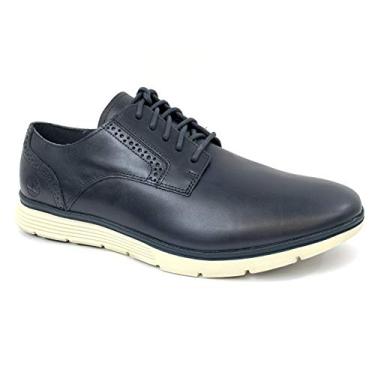 Imagem de Timberland Franklin Park Sapato Oxford masculino de couro marinho escuro, Dark Navy, 7 Wide