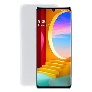 Imagem de TPU Phone Case For LG Velvet 5G(Transparent White)