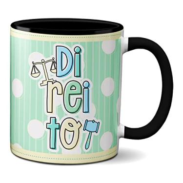 Imagem de Caneca Advogado Profissão Presente Profissional Direito (Preta)