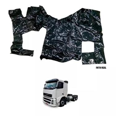 Imagem de TAPETE VINIL para PARA VOLVO FH 12 2004 A 2009 C/CAPUZINHO PRETO